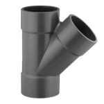 PVC HD T-STUK 45 graden van de lande