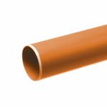 PP AFVOERBUIS 125 SN 8 BRUIN L=6 MTR