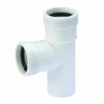 PP MANCHET T-STUK 2 X MOF/SPIE    32 x 32    90°   WIT