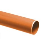pvc afvoerbuis rood bruin