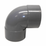 PIPELIFE PVC BOCHT 2 X LM 90 GRADEN KORT