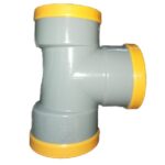 PVC FLEXIBEL T-STUK 90 GRADEN WAVIN