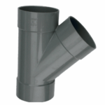 PVC T-STUK 45° LIJMMOF