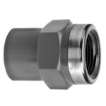 pvc-u draadsol van de land met rvs ring