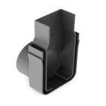 ACO SLIMLINE EINDPLAAT UITLOOP 50 mm