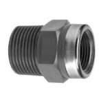 pvc-u soknippel met rvs ring van de lande