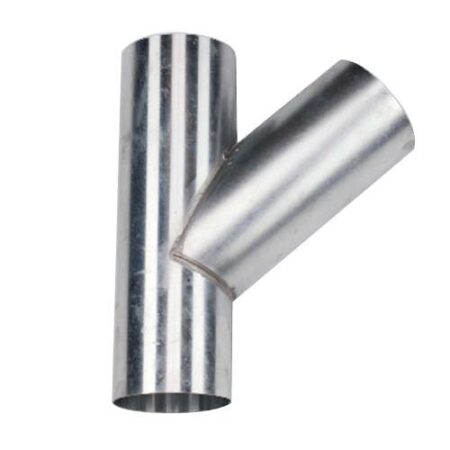 ZINKEN T-STUK 80 MM 45°