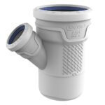 Wavin AS+ verlopend T-stuk 45°