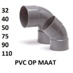 PVC HULPSTUKKEN LIJM OP MAAT