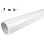 pvc afvoerbuis wit 2 meter