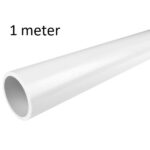 pvc afvoerbuis wit 1 meter