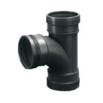 wavin wafix pp manchet t-stuk 90 graden stromend